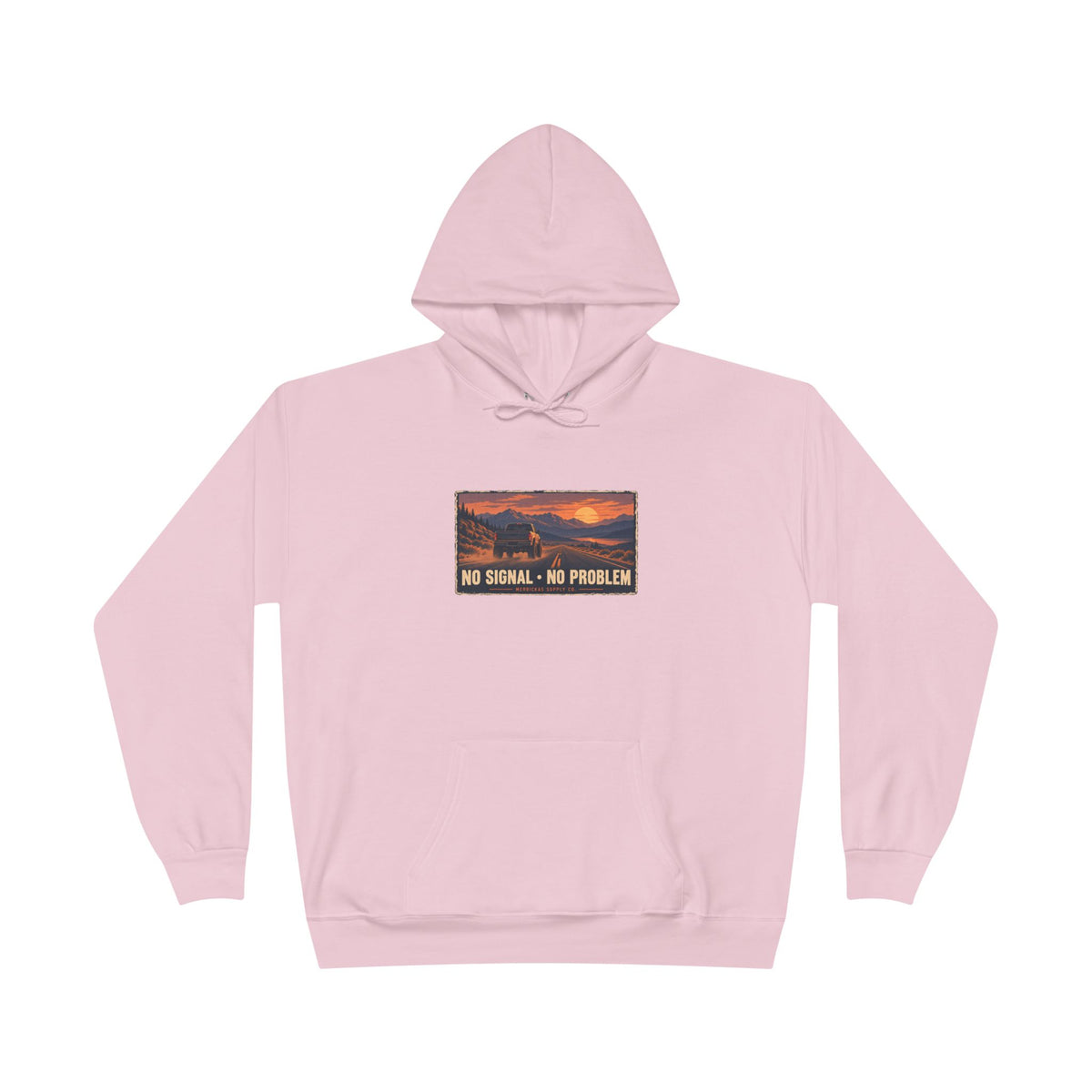 No Signal No Problem Heavyweight Hoodie