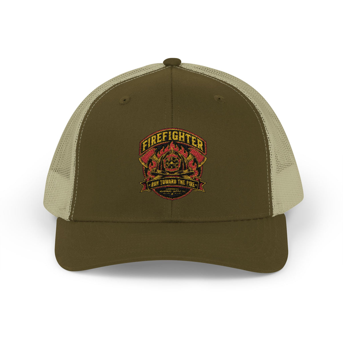 Run Toward The Fire Snapback Trucker Hat