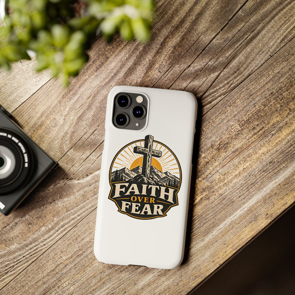 Faith Over Fear Phone Case