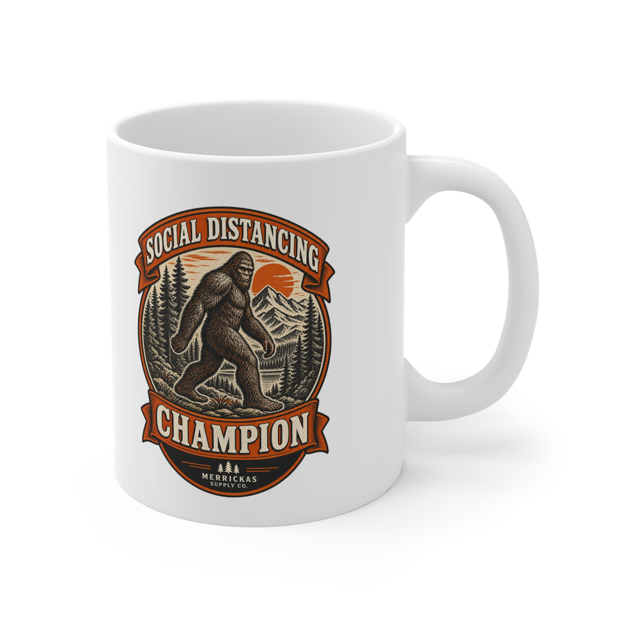 Social Distancing Champion Coffee Mug 11oz