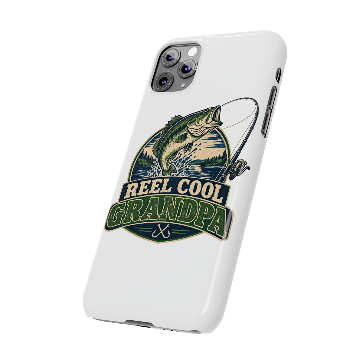 Reel Cool Grandpa Phone Case