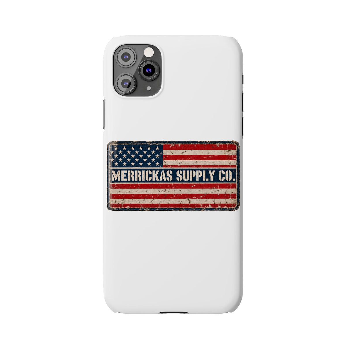 Merrickas American Flag Patch Phone Case