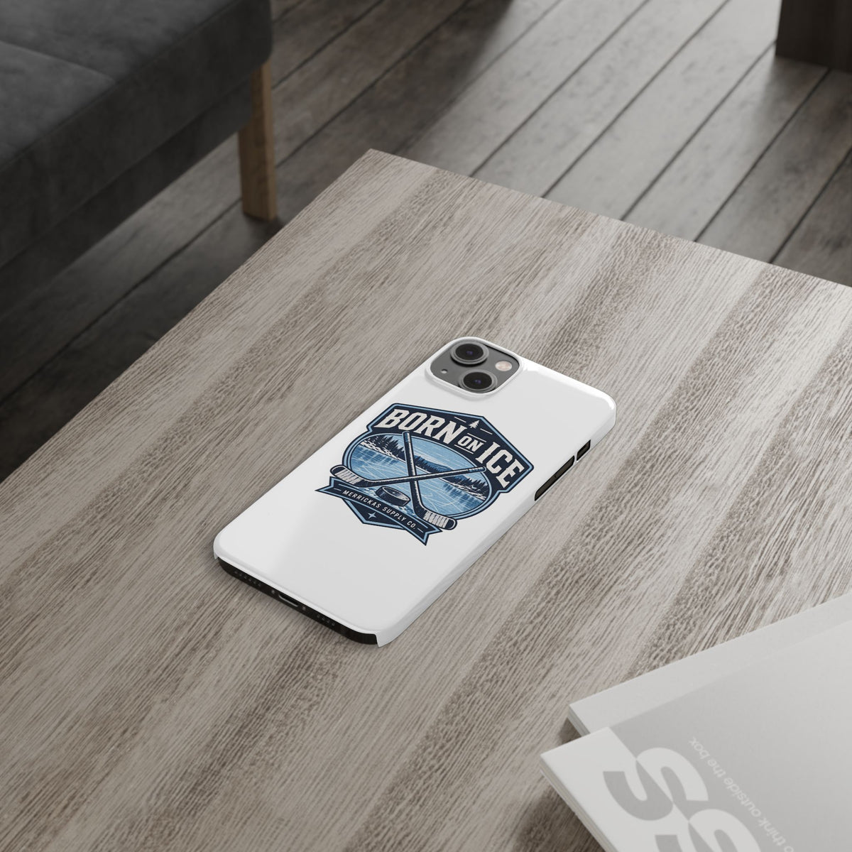 Born On Ice Phone Case