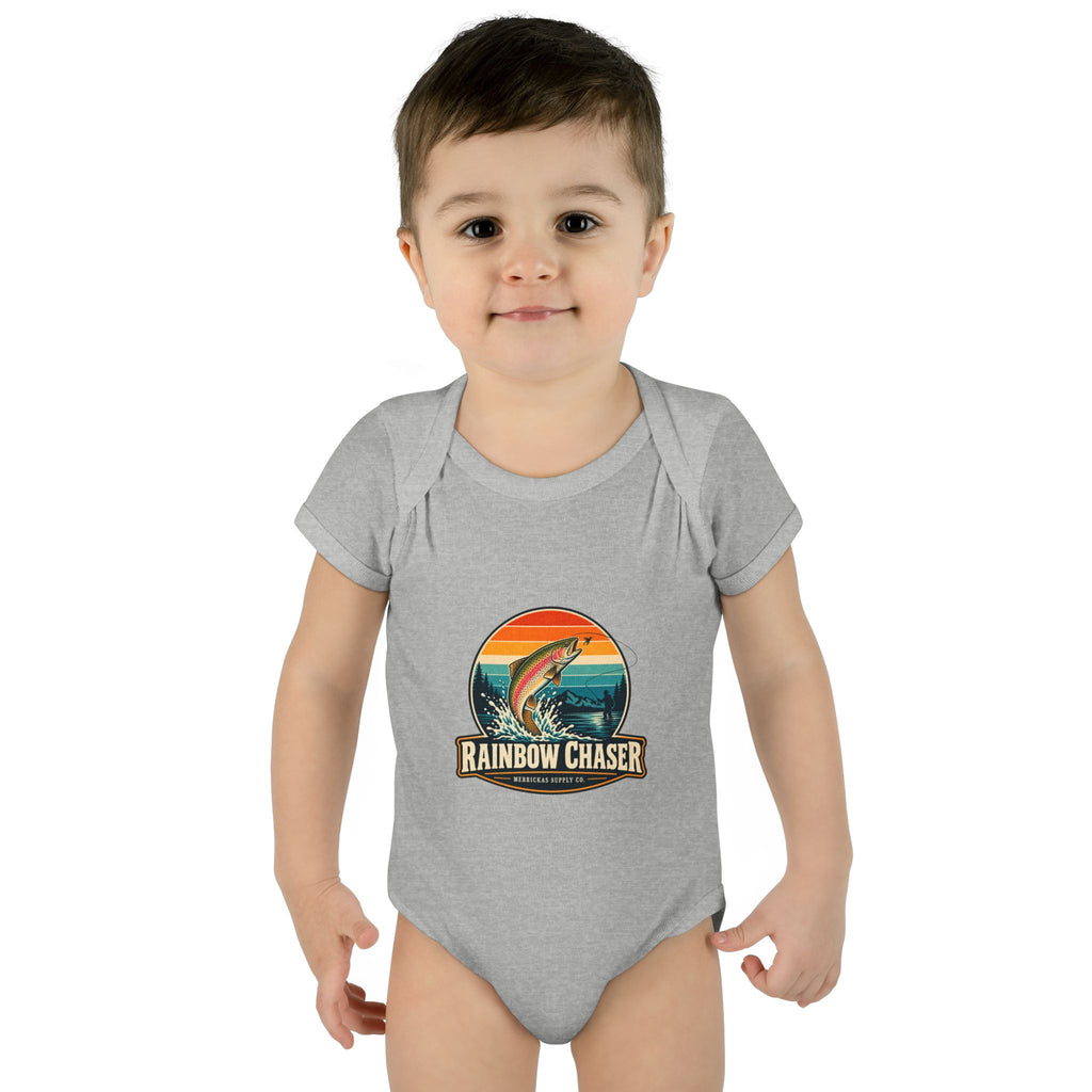 Rainbow Chaser Baby Onesie