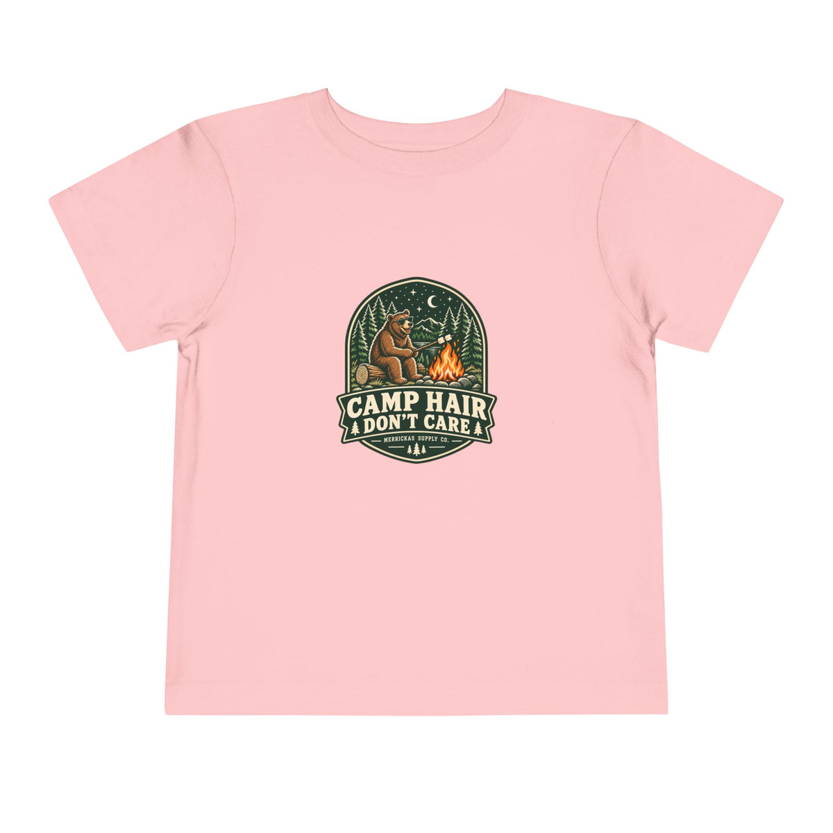 Camp Hair Don't Care Toddler Tee