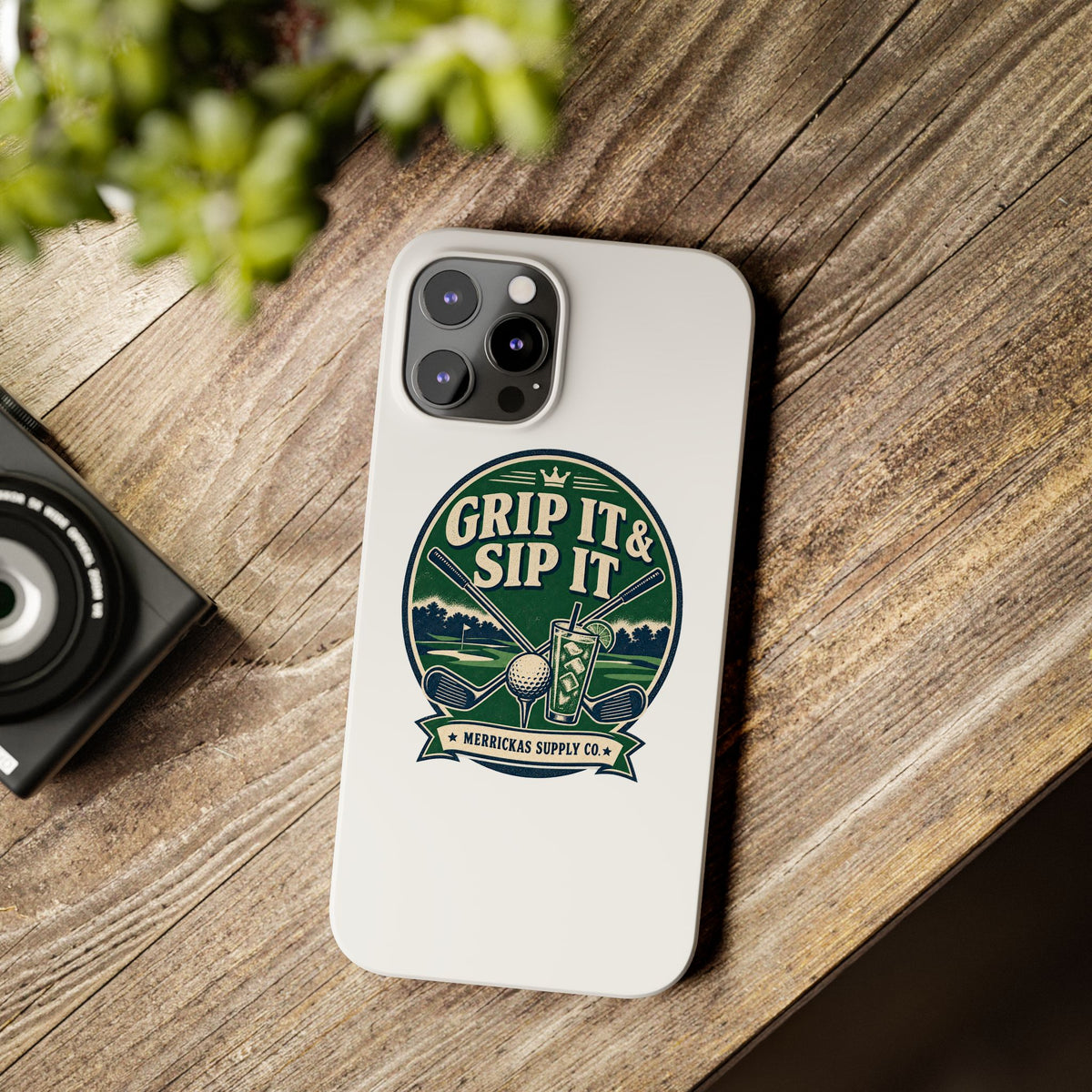 Grip It & Sip It Phone Case