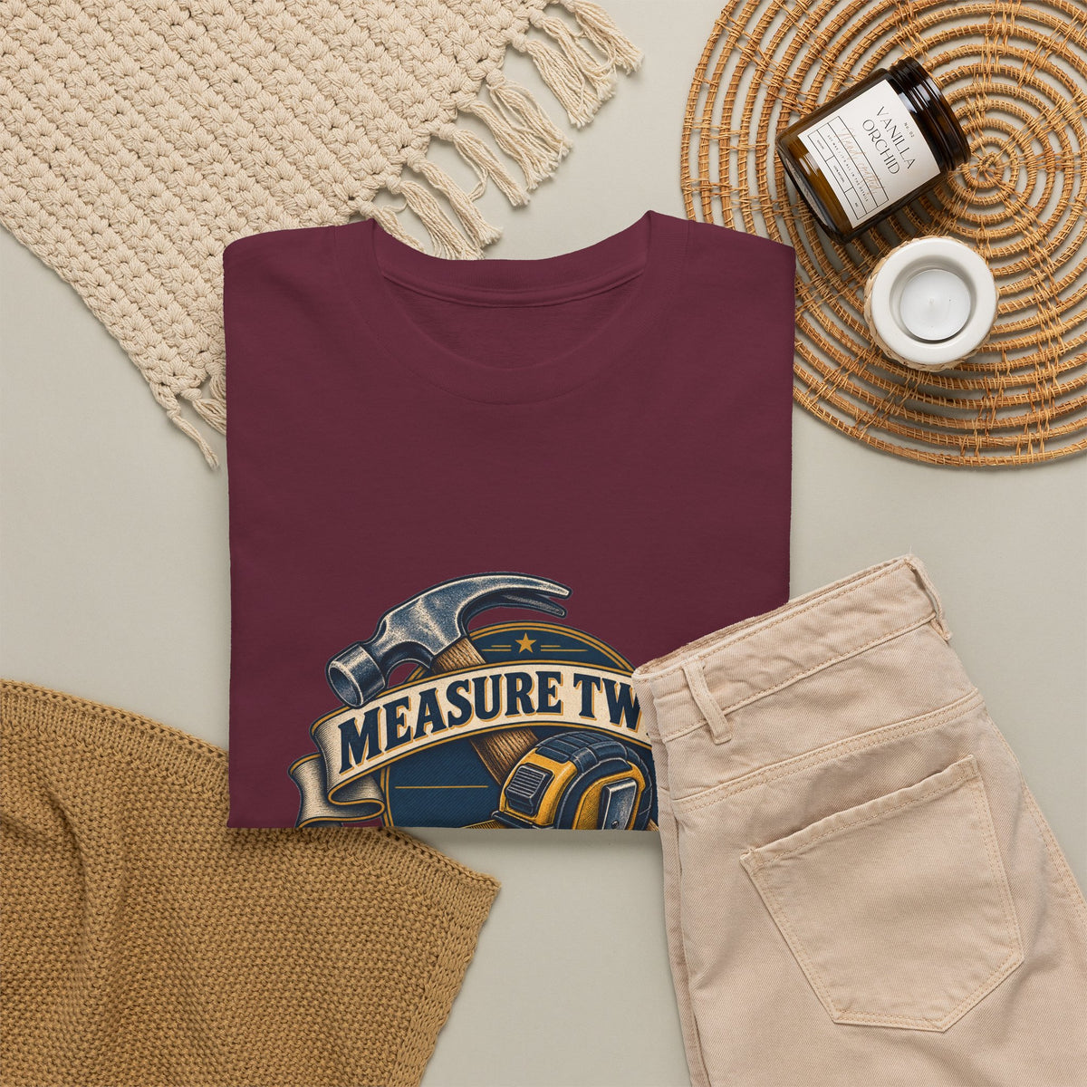 Measure Twice Cuss Once Classic Tee