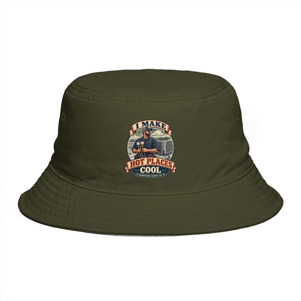 I Make Hot Places Cool Bucket Hat