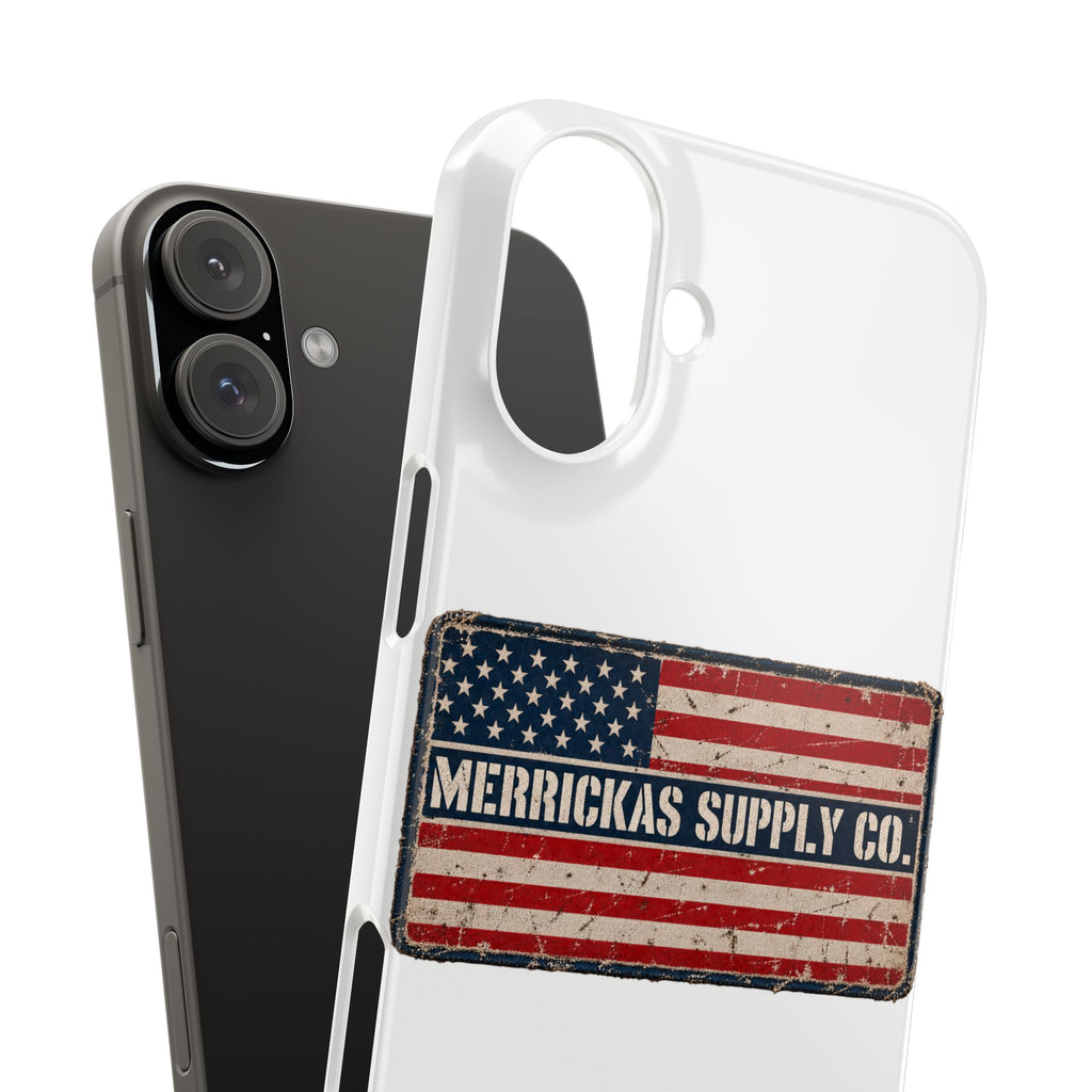 Merrickas American Flag Patch Phone Case