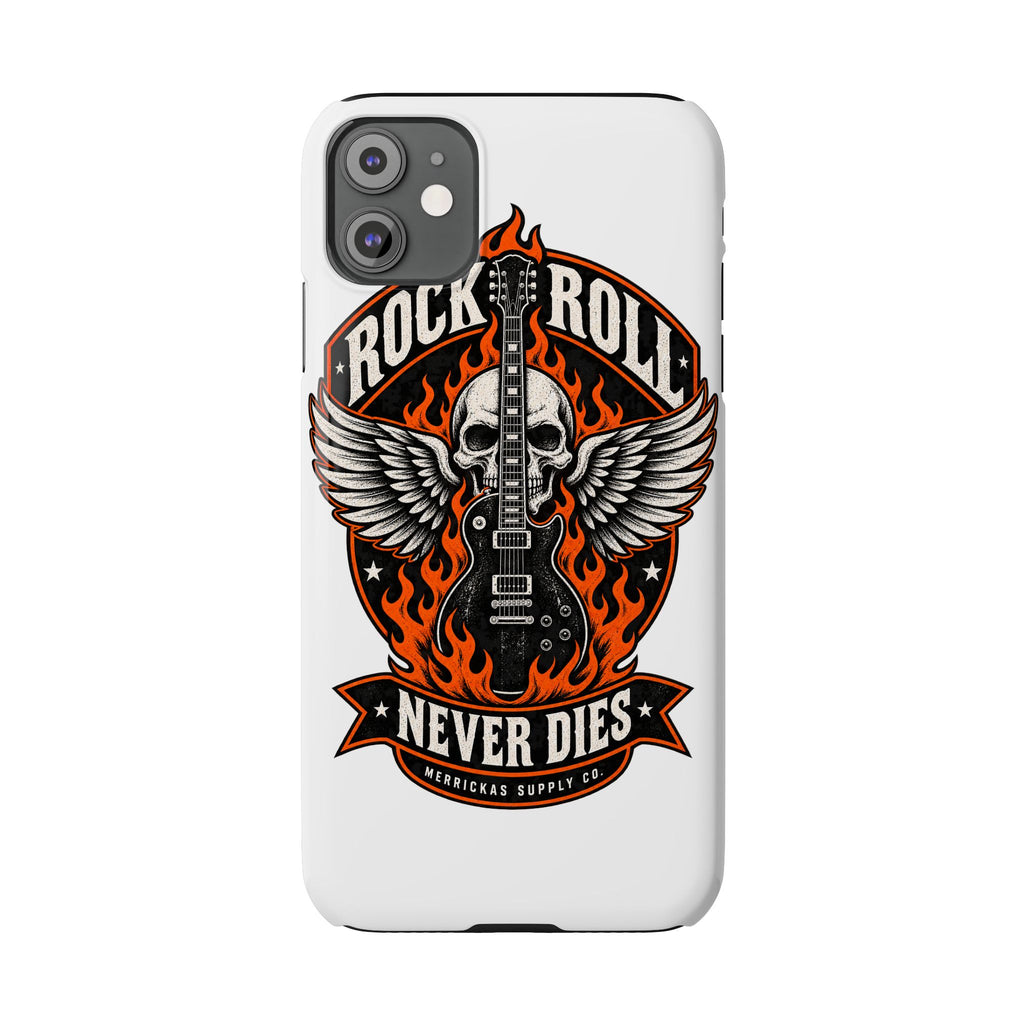 Rock N Roll Never Dies Phone Case