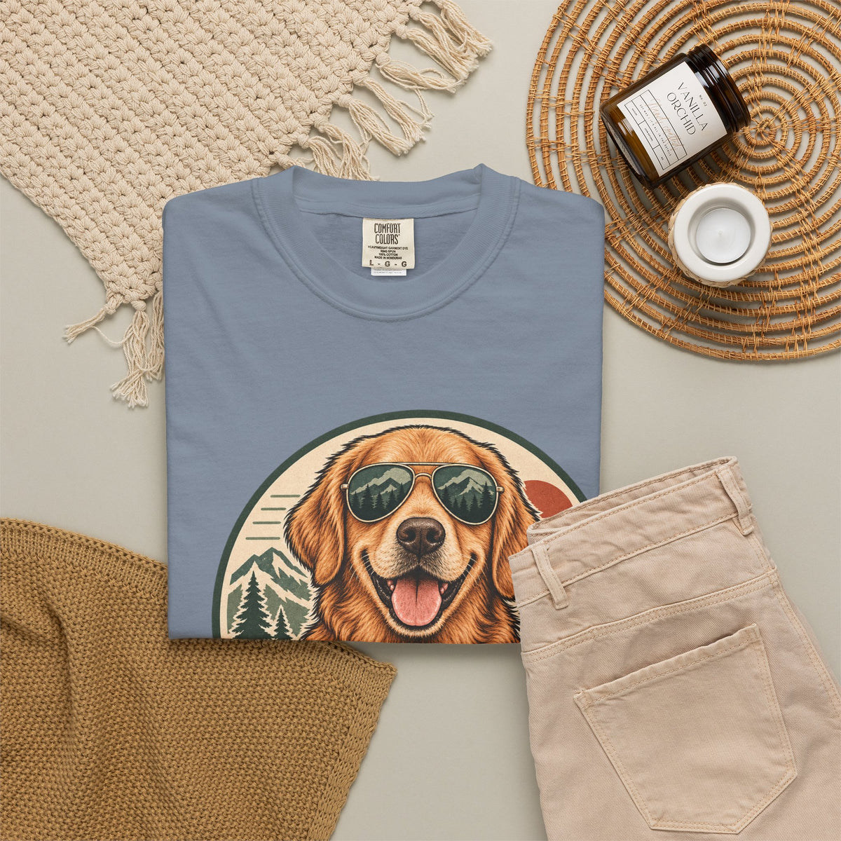 Dog Mom Est. Forever Garment-Dyed Tee