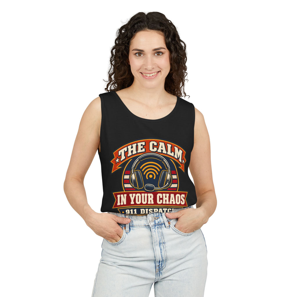 The Calm In Your Chaos Garment-Dyed Tank
