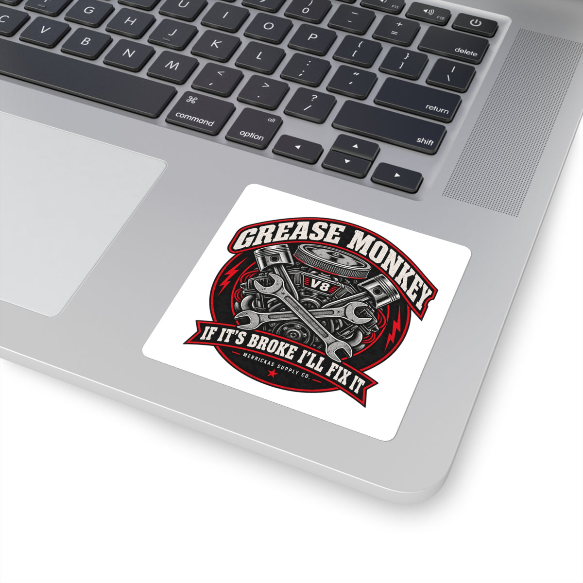 Grease Monkey Sticker