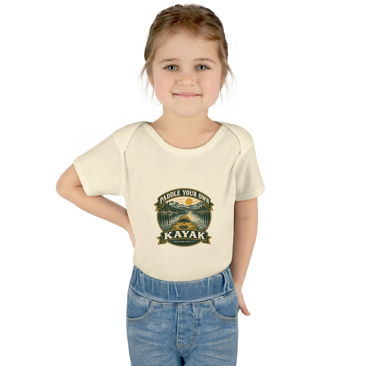 Paddle Your Own Kayak Baby Onesie