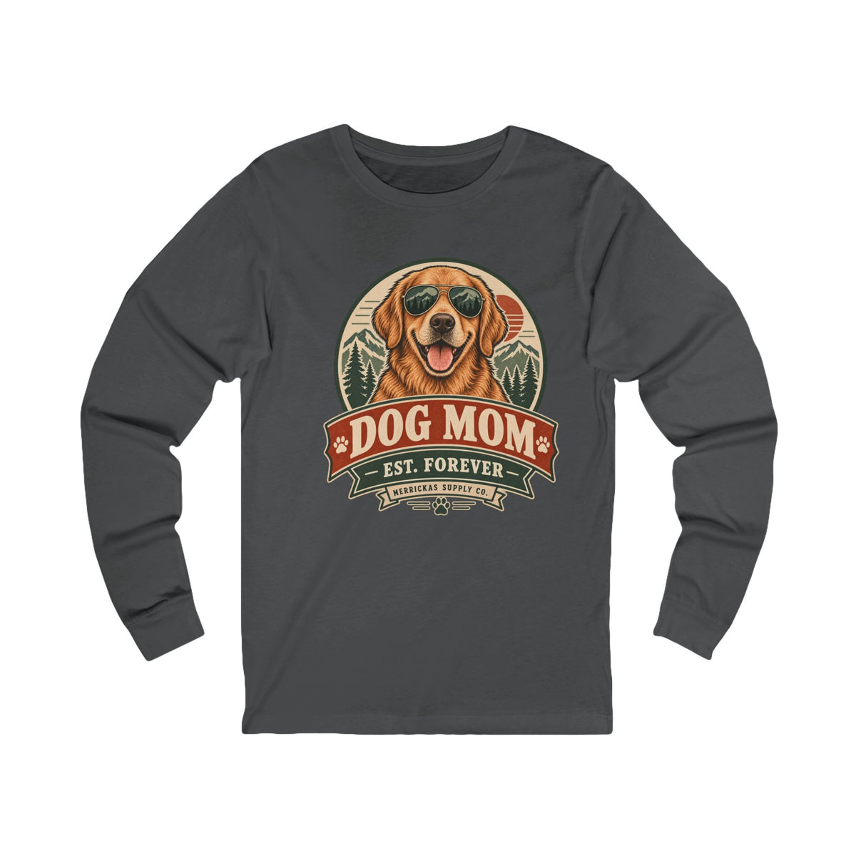 Dog Mom Est. Forever Long Sleeve Tee