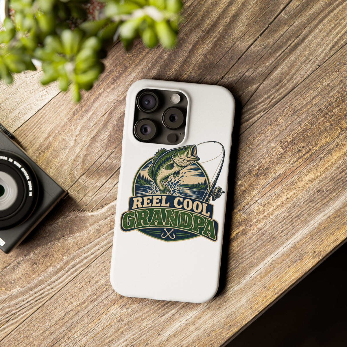 Reel Cool Grandpa Phone Case