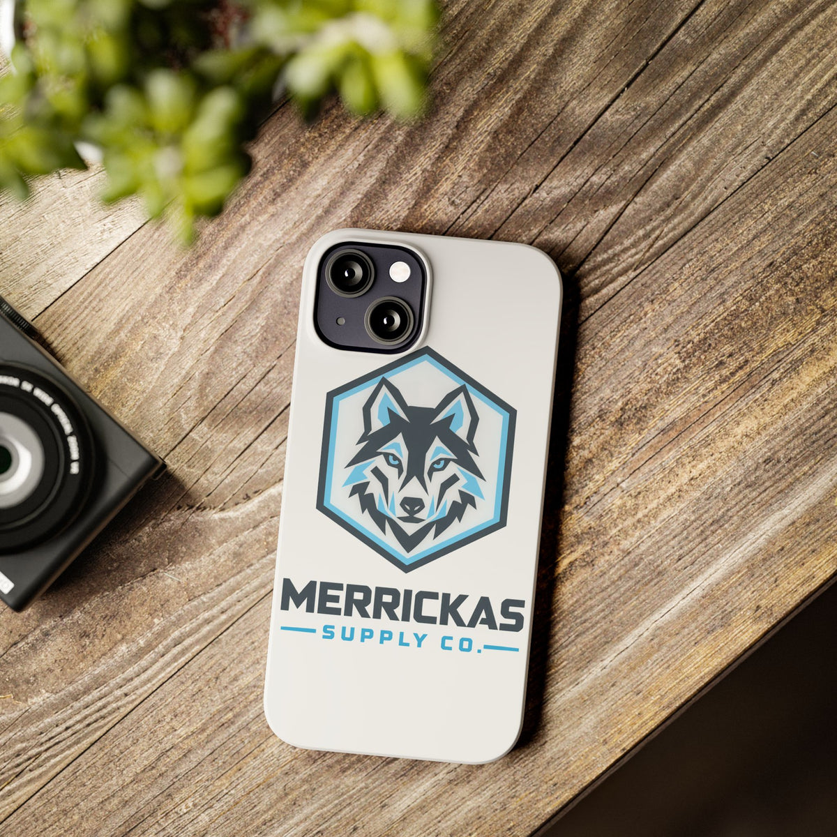 Merrickas Geo Wolf Phone Case