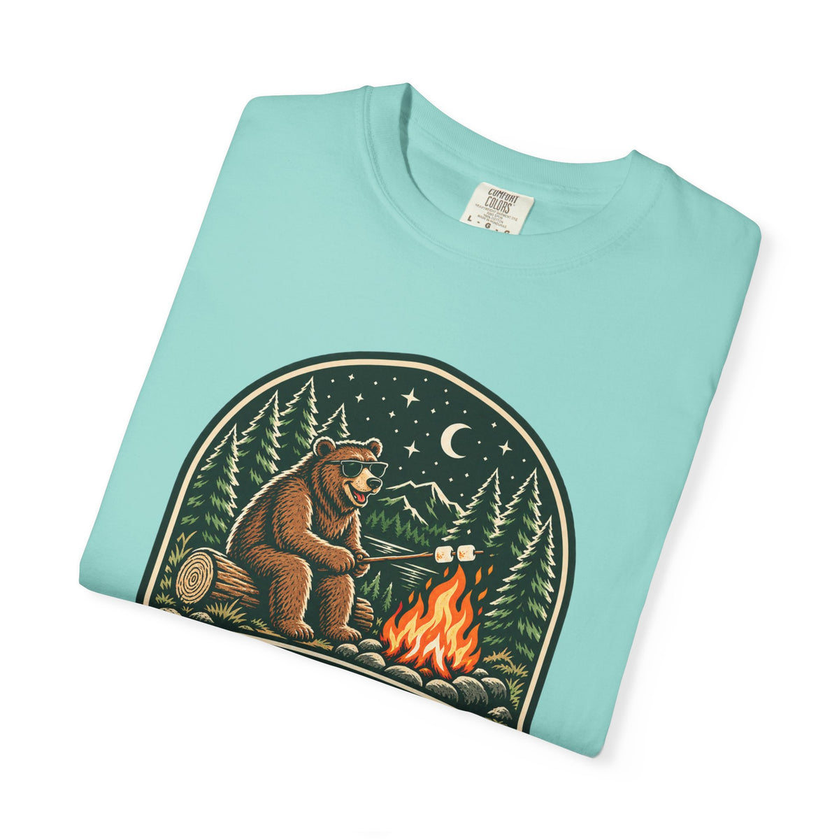 Camp Hair Don't Care Garment-Dyed Tee