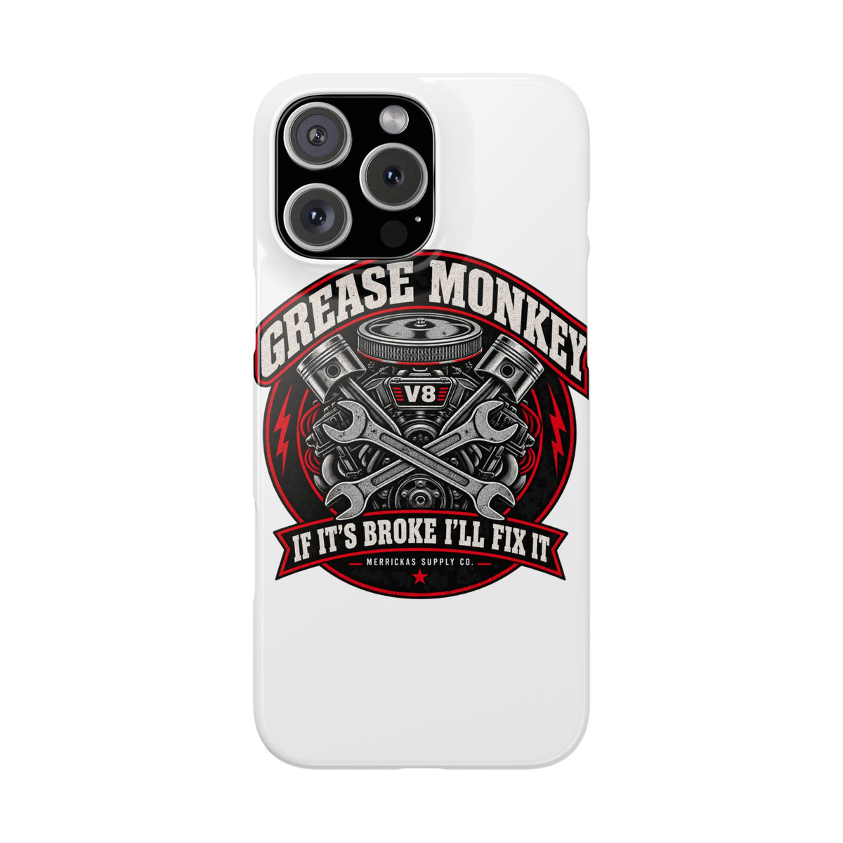 Grease Monkey Phone Case