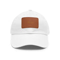 Merrickas Signature Leather Patch Dad Hat