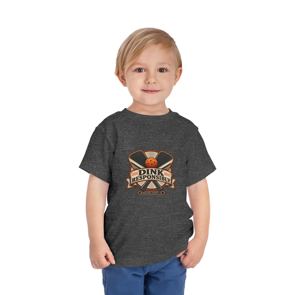 Dink Responsibly Toddler Tee