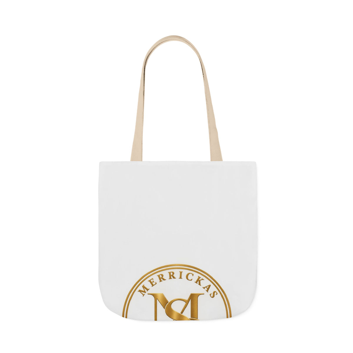 Merrickas Gold MSC Monogram Canvas Wall Art