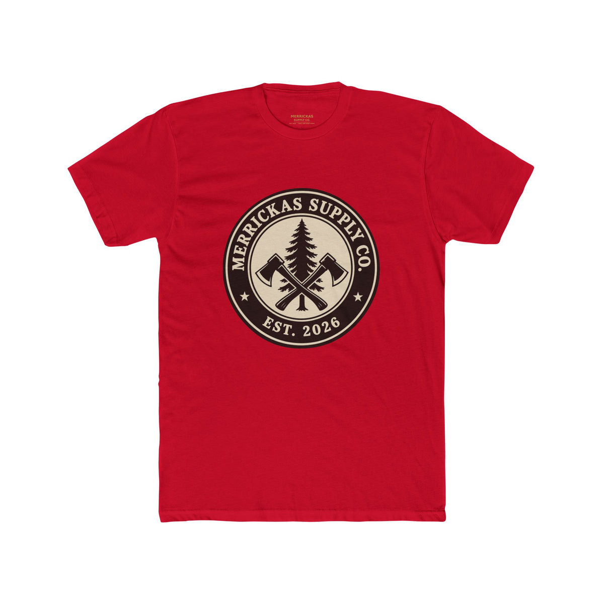 Merrickas Heritage Axe Badge T-Shirt