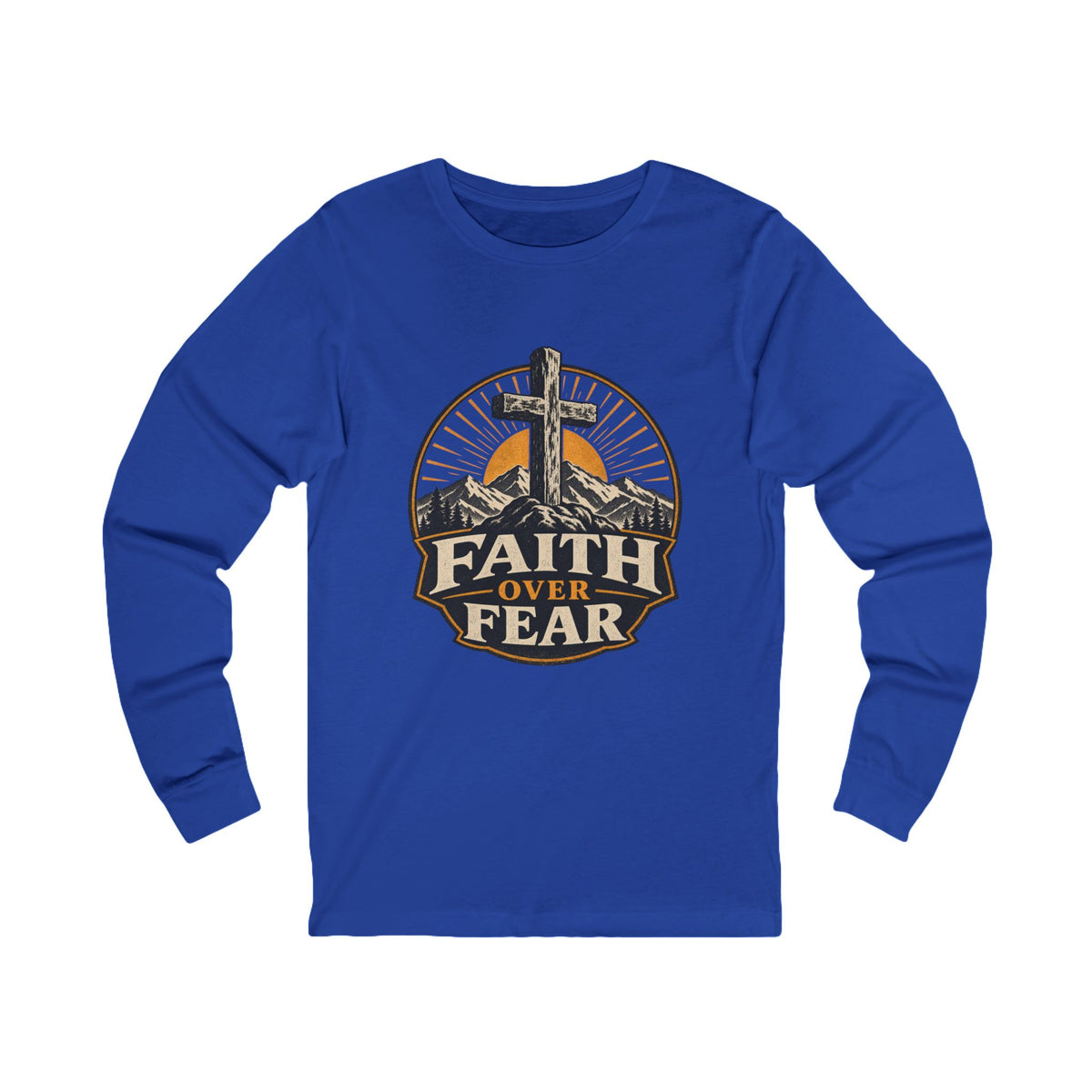 Faith Over Fear Long Sleeve Tee