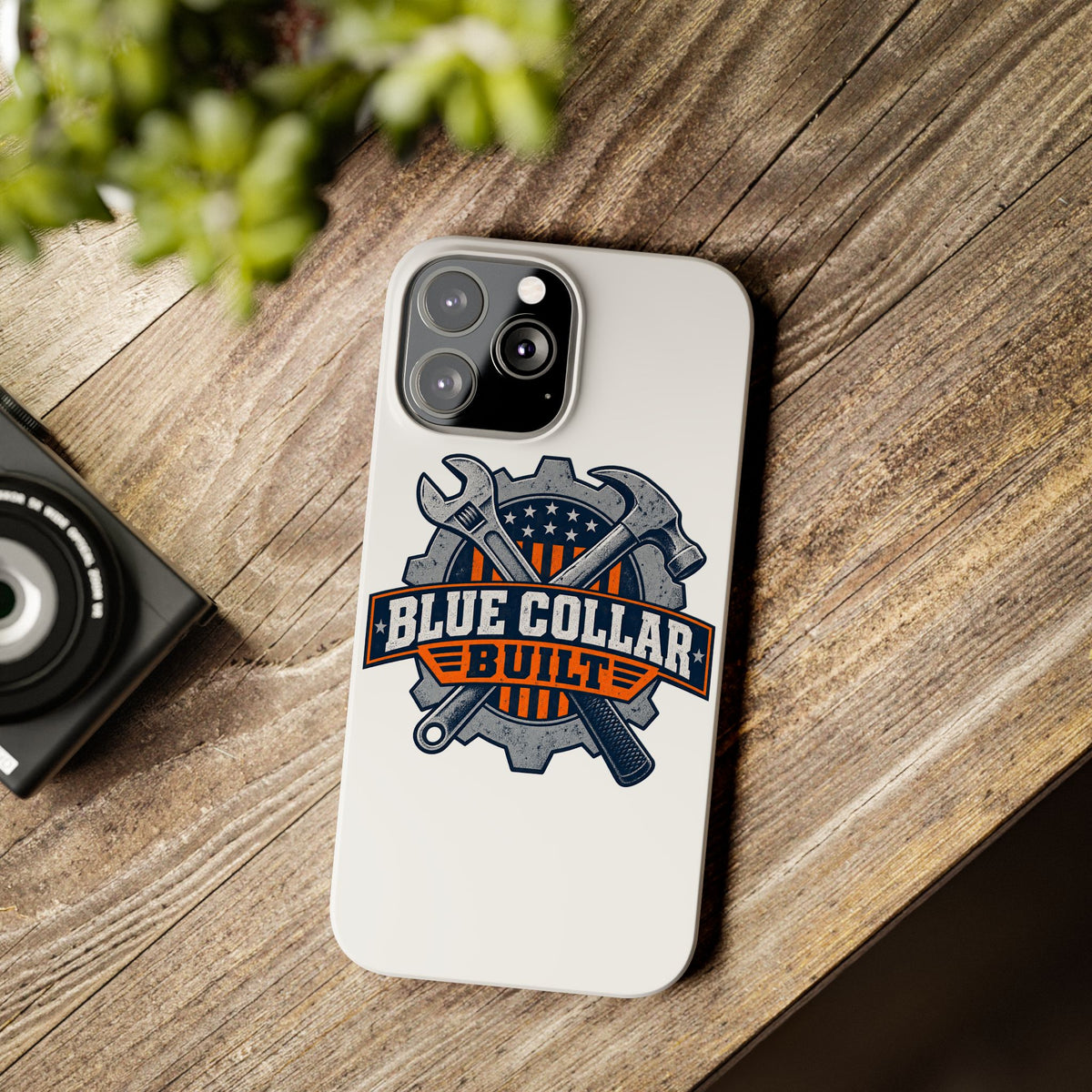 Blue Collar Built Phone Case
