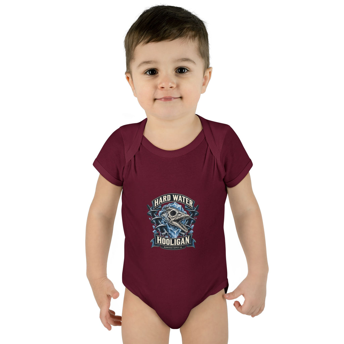Hard Water Hooligan Baby Onesie