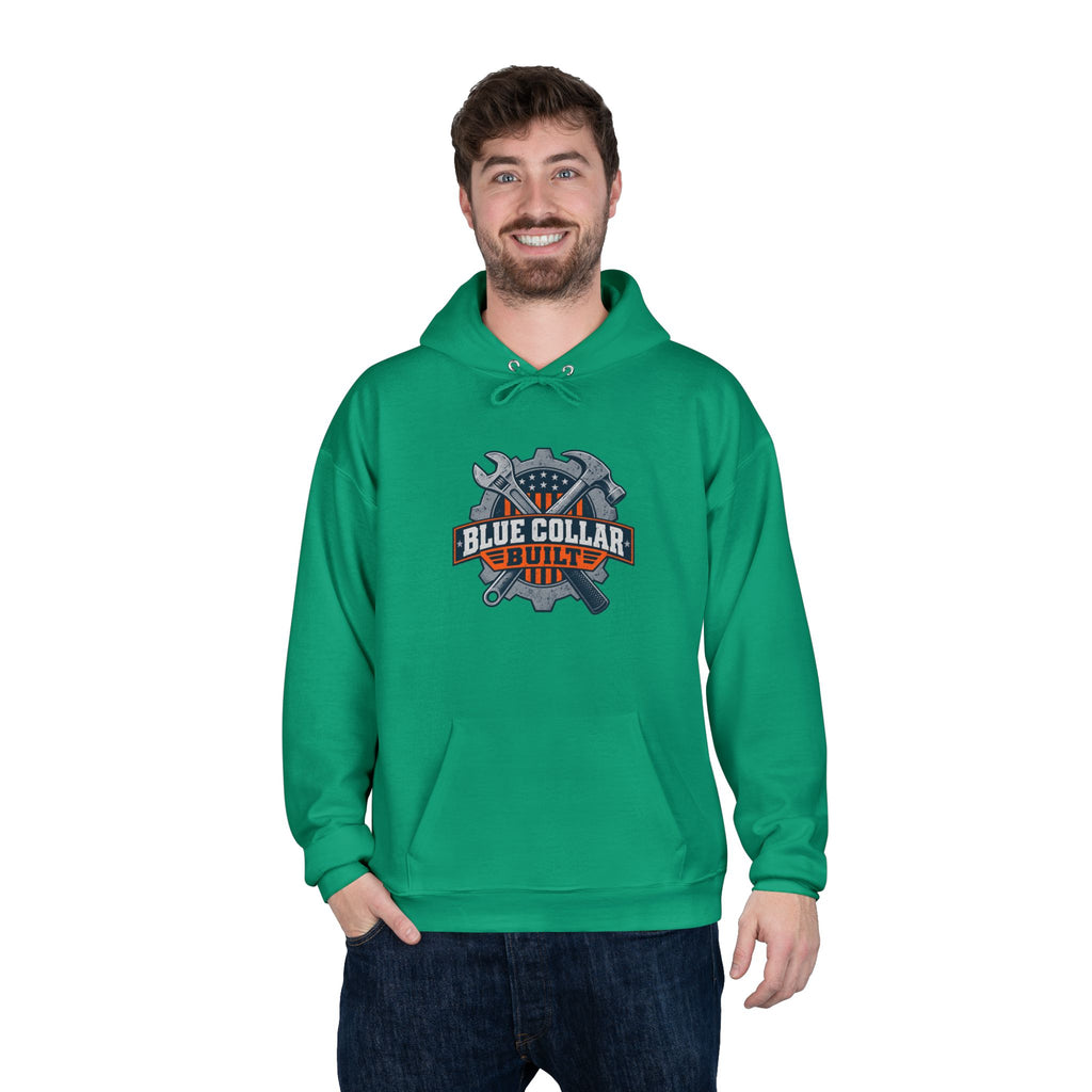 Blue Collar Built Hoodie