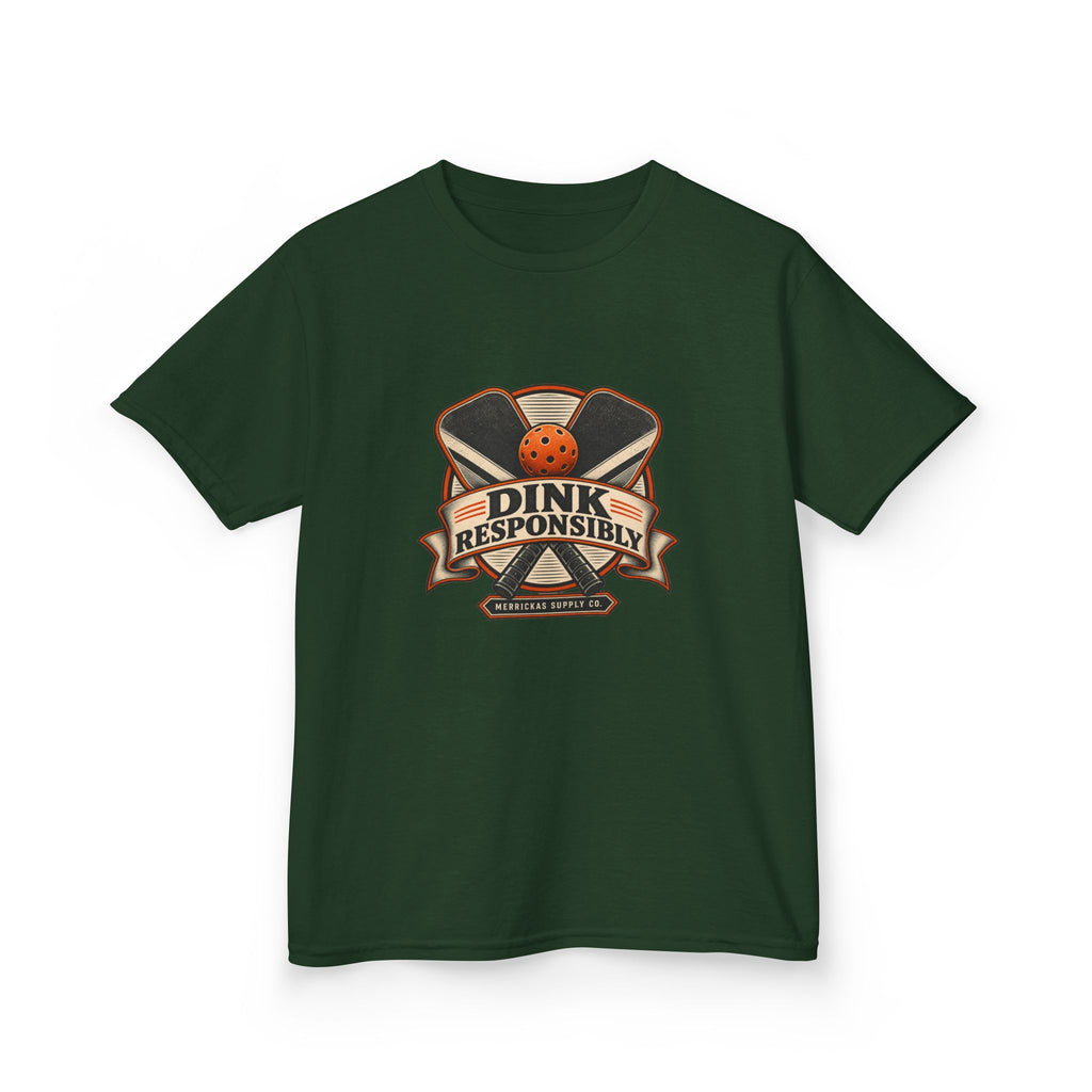 Dink Responsibly Kids Tee