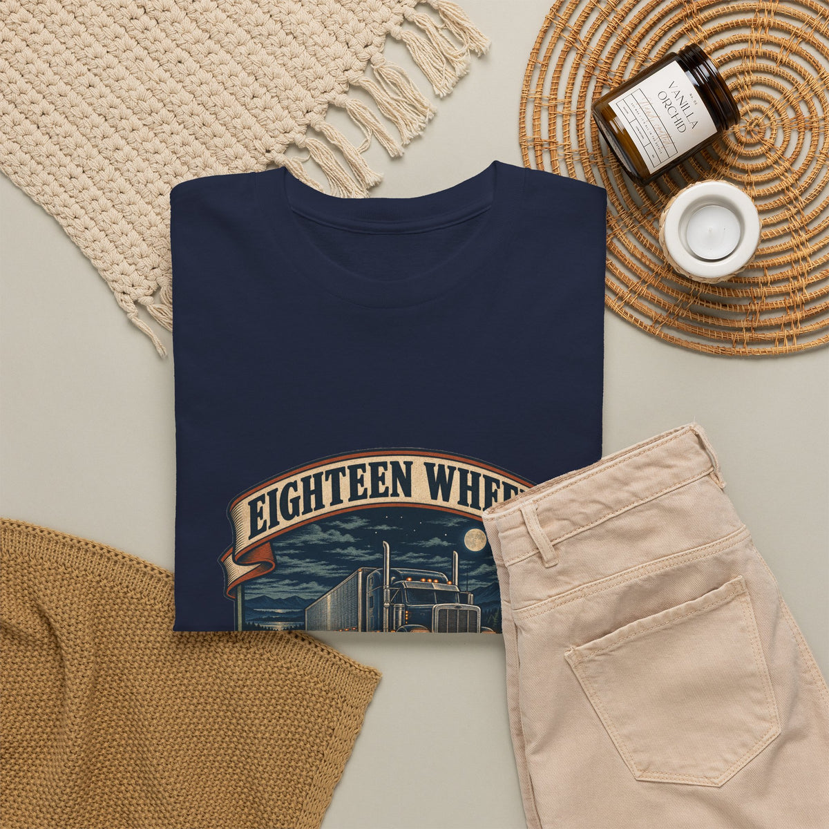 Eighteen Wheels Of Freedom Classic Tee