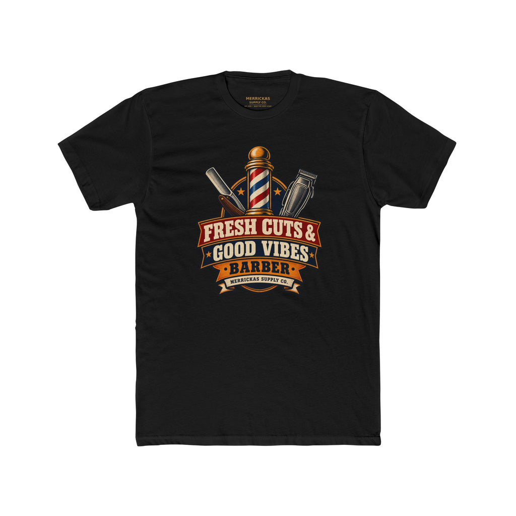 Fresh Cuts & Good Vibes Premium Tee