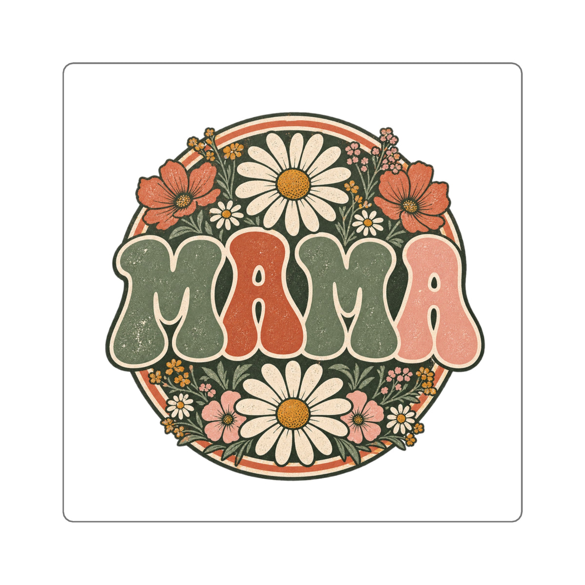 Mama Wildflower Sticker