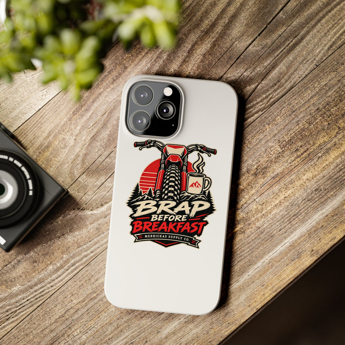 Brap Before Breakfast Phone Case