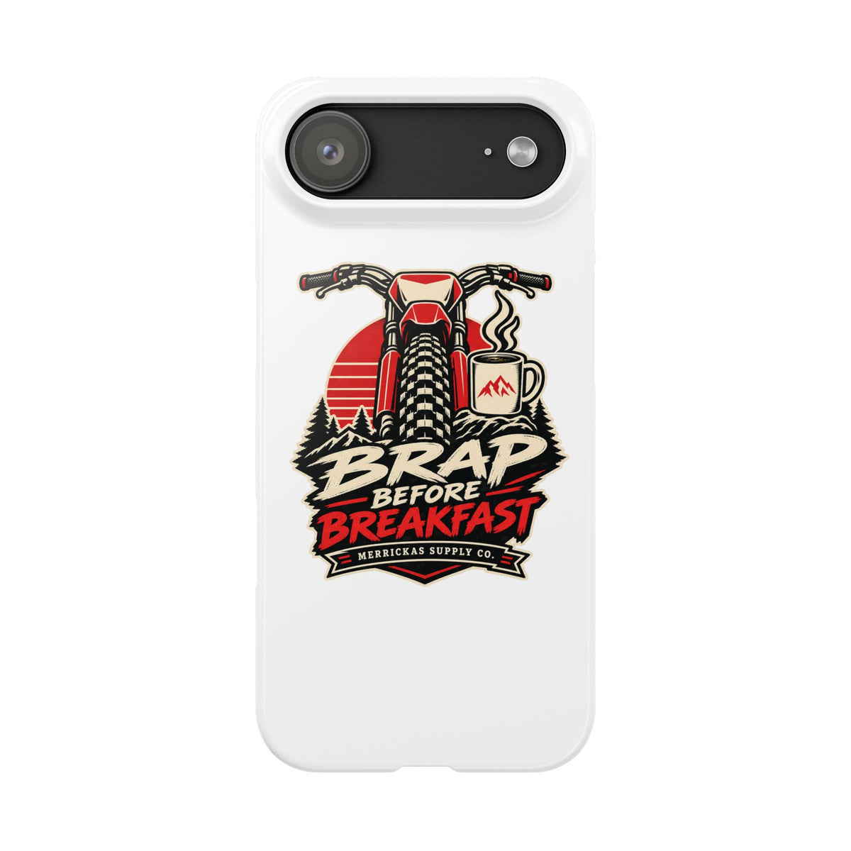 Brap Before Breakfast Phone Case