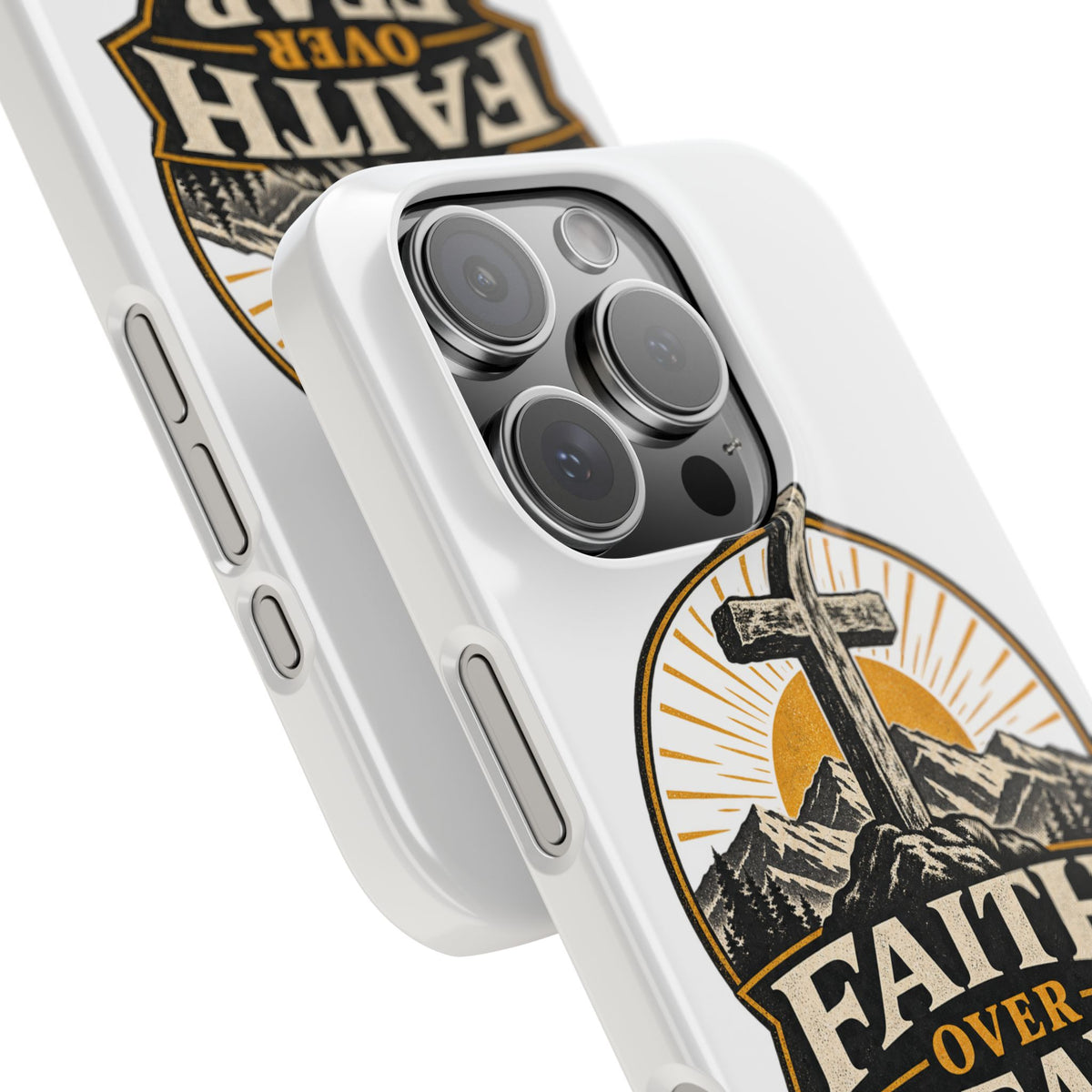 Faith Over Fear Phone Case