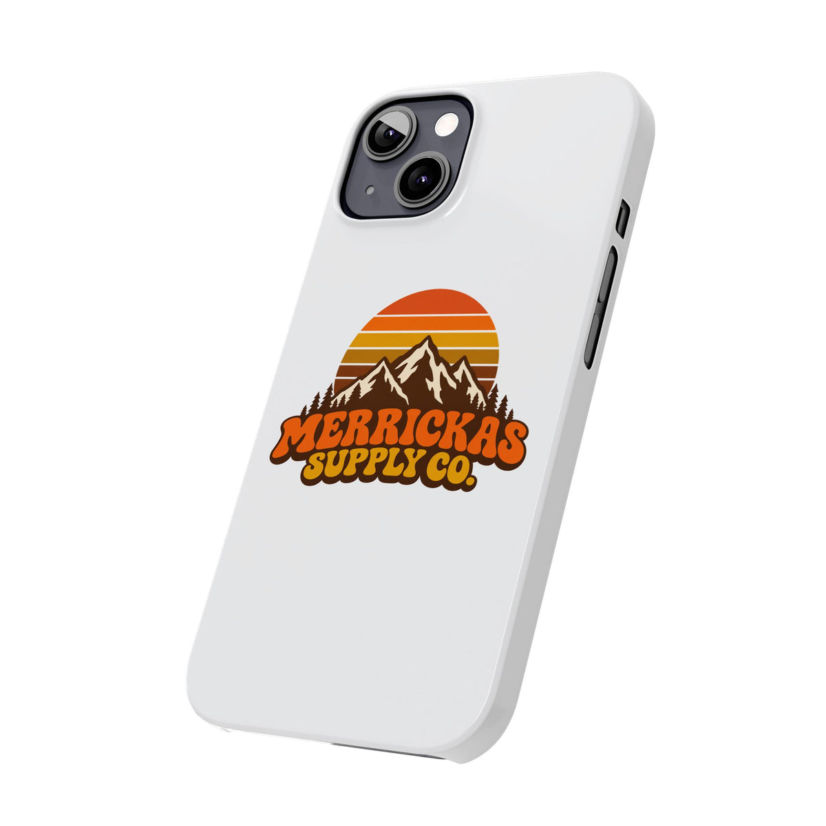 Merrickas Retro Sunset Mountain Phone Case