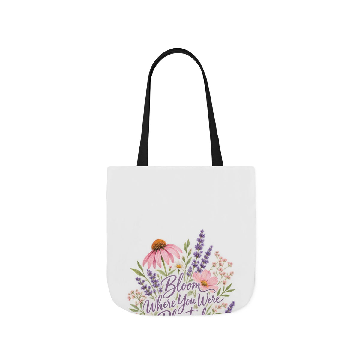 Bloom Where You Were Planted Anyway Canvas Wall Art