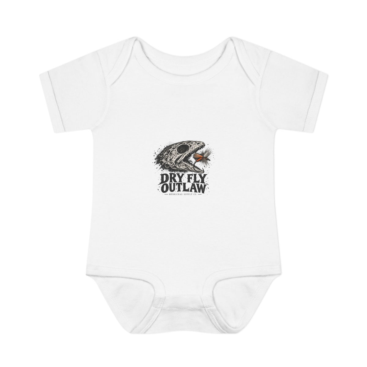 Dry Fly Outlaw Baby Onesie