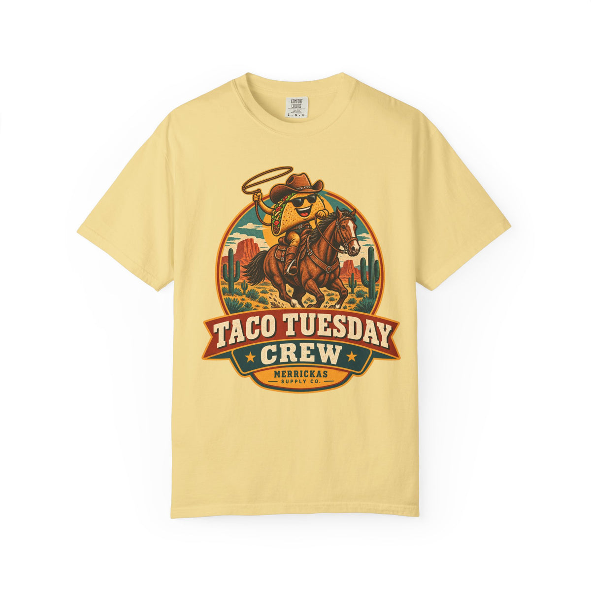 Taco Tuesday Crew Garment-Dyed Tee