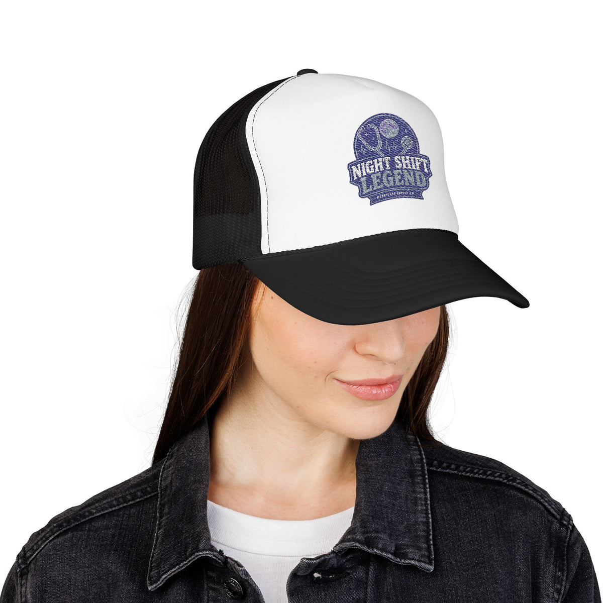 Night Shift Legend Foam Trucker Hat