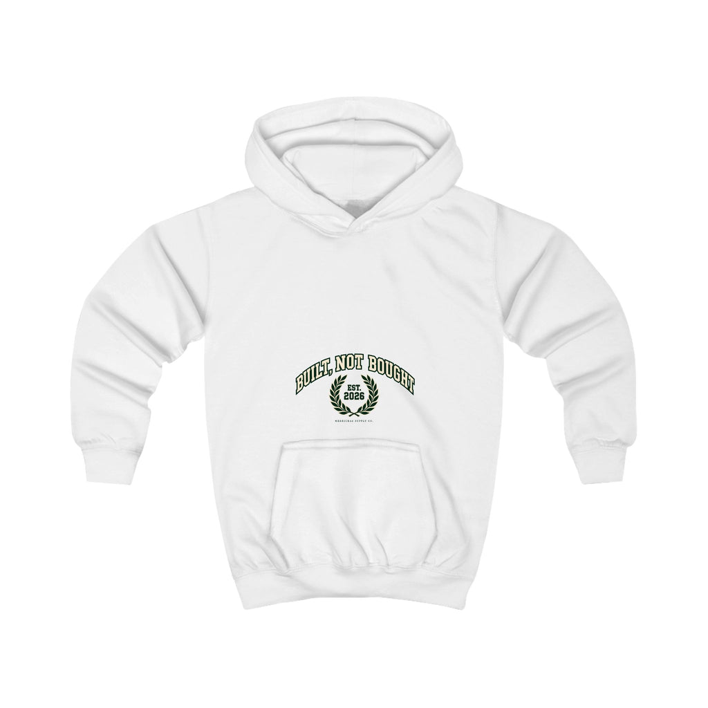Built Not Bought Kids' Hoodie