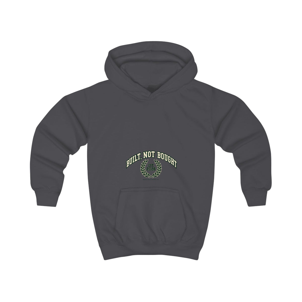 Built Not Bought Kids' Hoodie