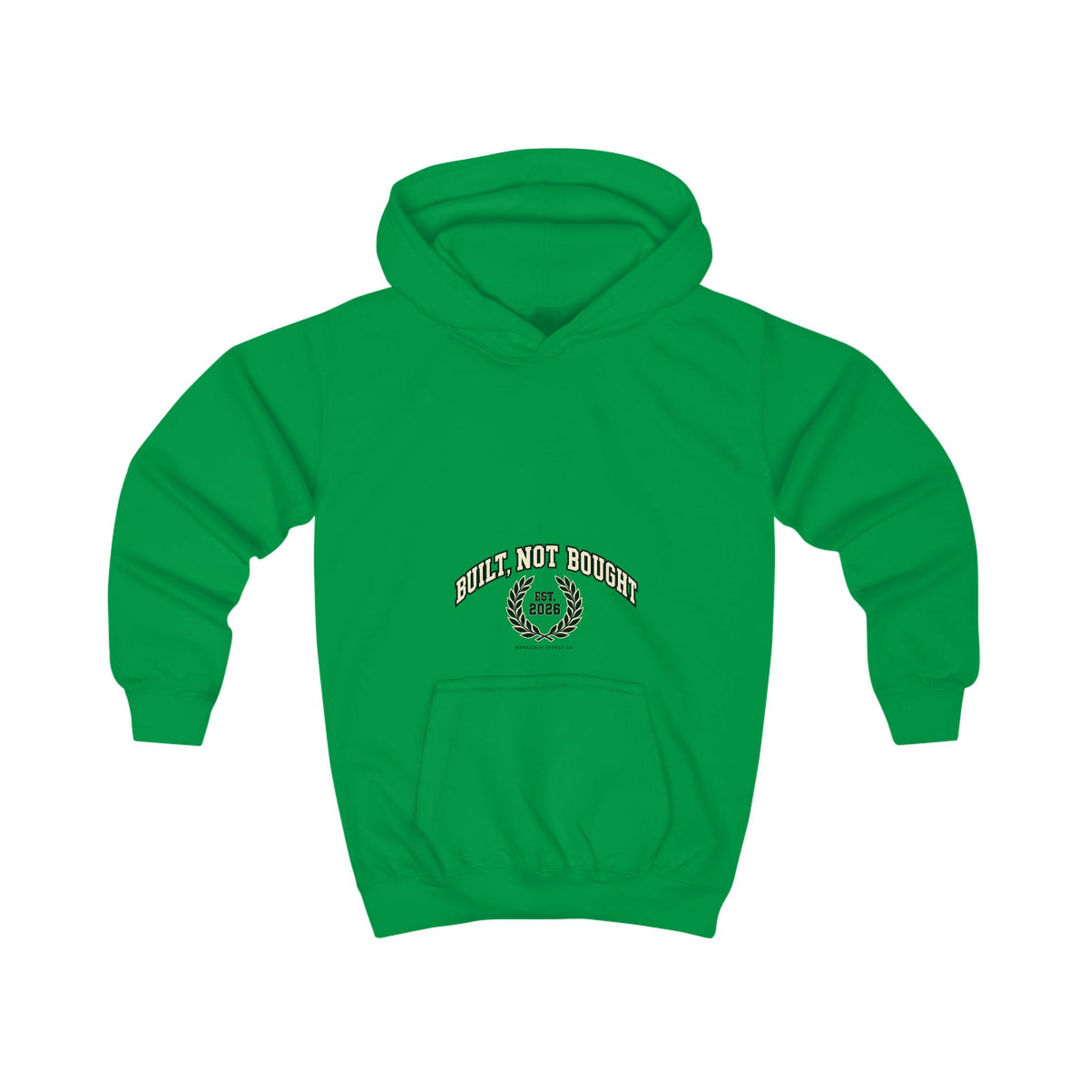 Built Not Bought Kids' Hoodie