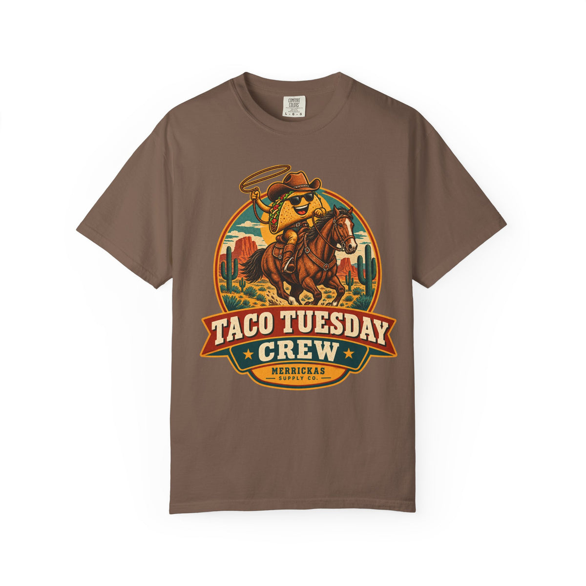 Taco Tuesday Crew Garment-Dyed Tee