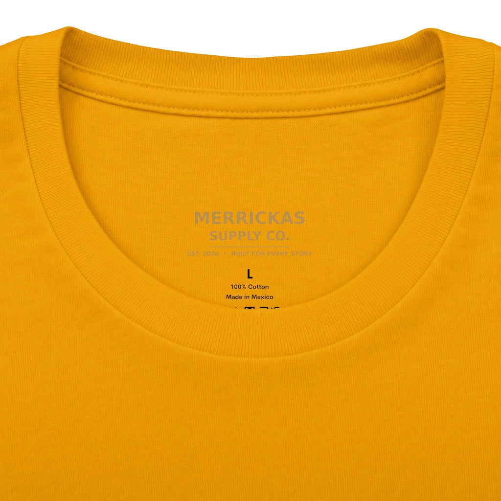 Merrickas Gold MSC Monogram T-Shirt