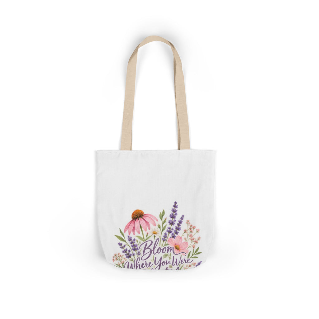 Bloom Where You Were Planted Anyway Canvas Wall Art