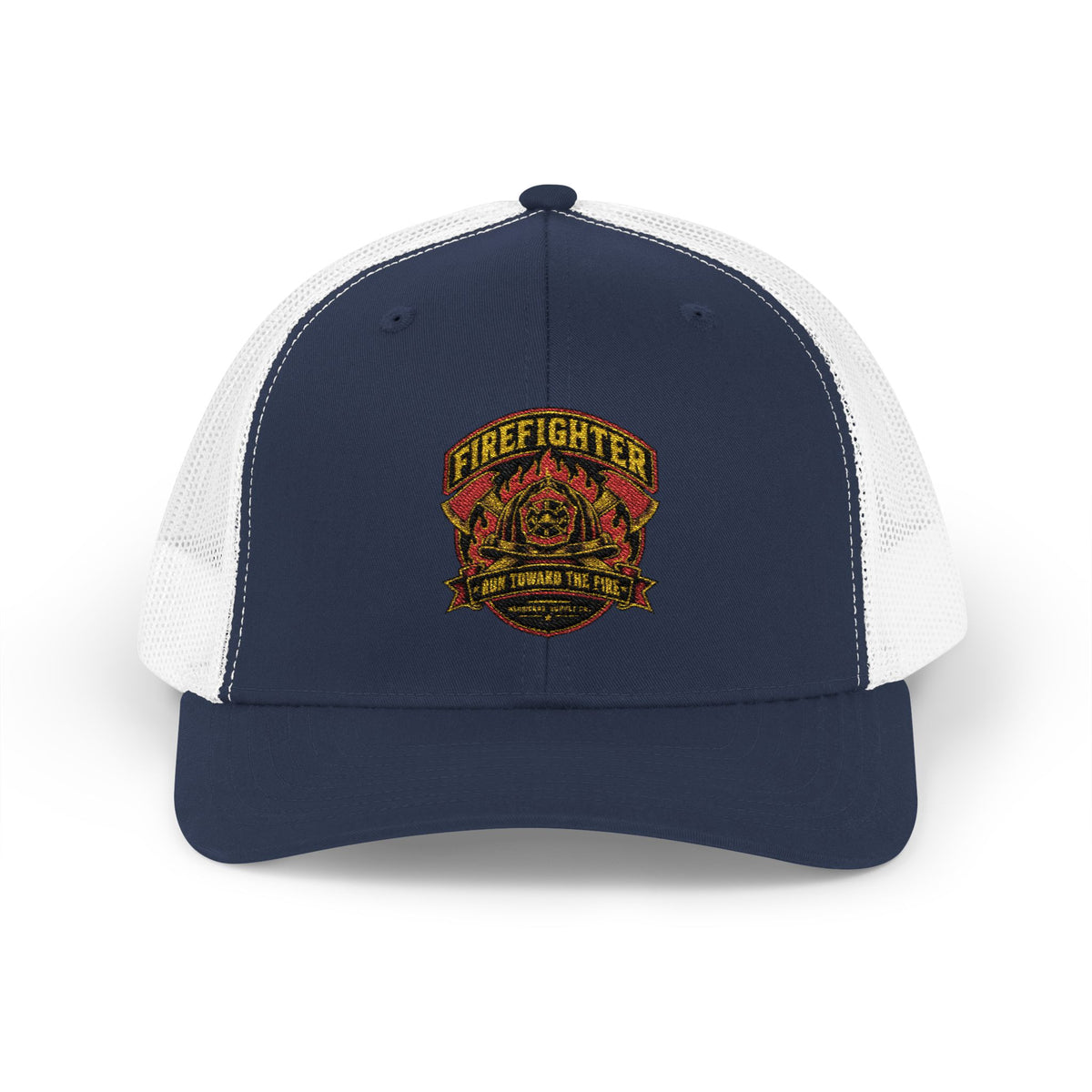 Run Toward The Fire Snapback Trucker Hat